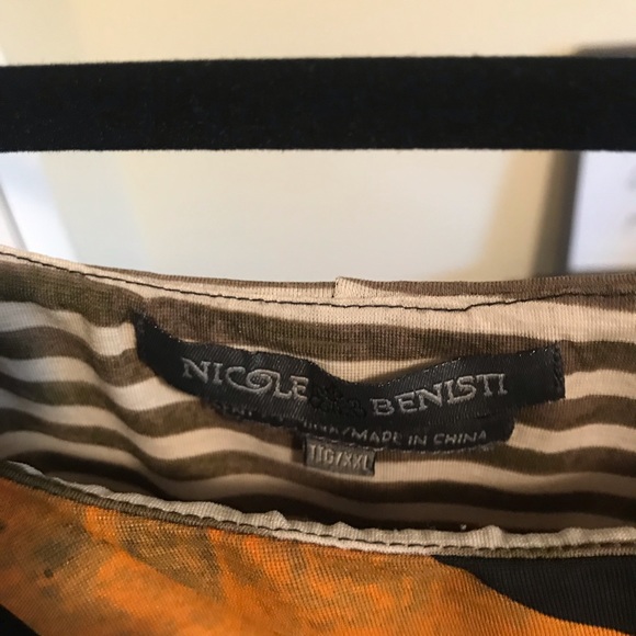 Nicole Benisti Pattern Dress - Picture 2 of 2